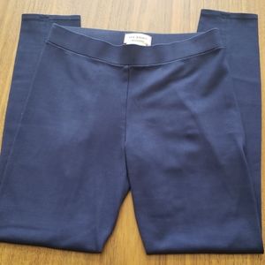 Women's Max Studio weekend navy blue leggings sz s